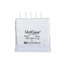 UniCore Post Size 0 (0.6mm) white, 1pk Refill